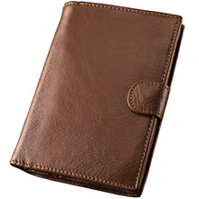 Load image into Gallery viewer, Men&#39;s Handmade Literary Vertical Leather Wallet
