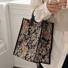 Load image into Gallery viewer, Ladies Shoulder Bags Crossbody Bags Canvas Bags Flower Shoulder Bags
