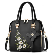 Load image into Gallery viewer, Fashion Flowers Embroidered Handbag Women Shoulder Messenger Bags
