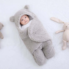 Load image into Gallery viewer, Autumn and winter thickened baby swaddling supplies

